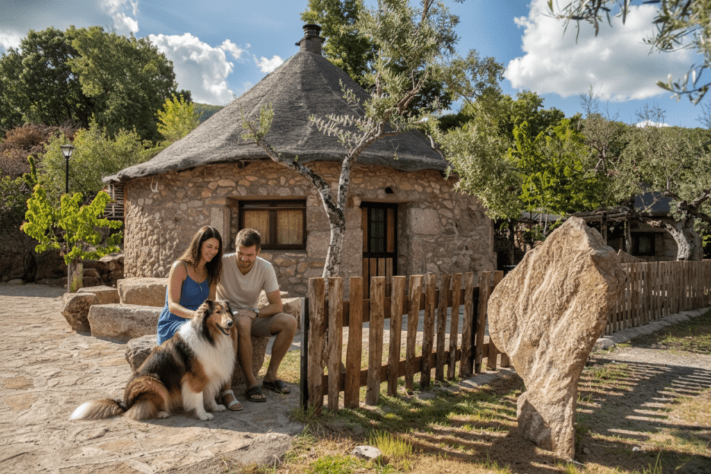 pet friendly Extremadura chozos baños de montemayor